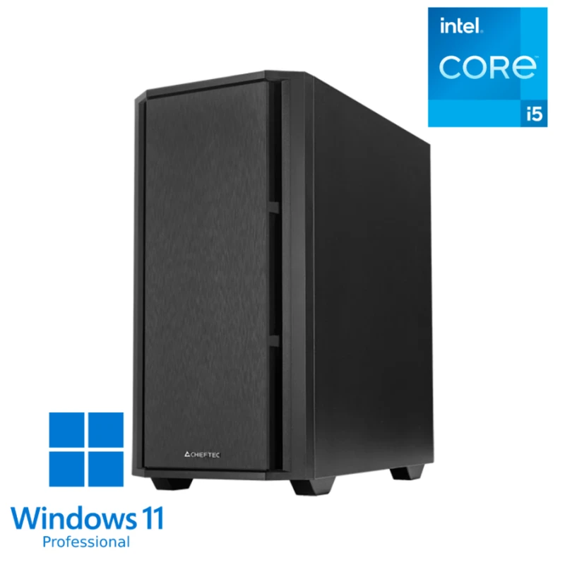 Magic Asztali Számítógép Konfiguráció, Intel Core i5 14400 Processzor, 256GB M.2 SSD, 8GB DDR5 Memória, 500W tápegység, Windows 11 Pro
